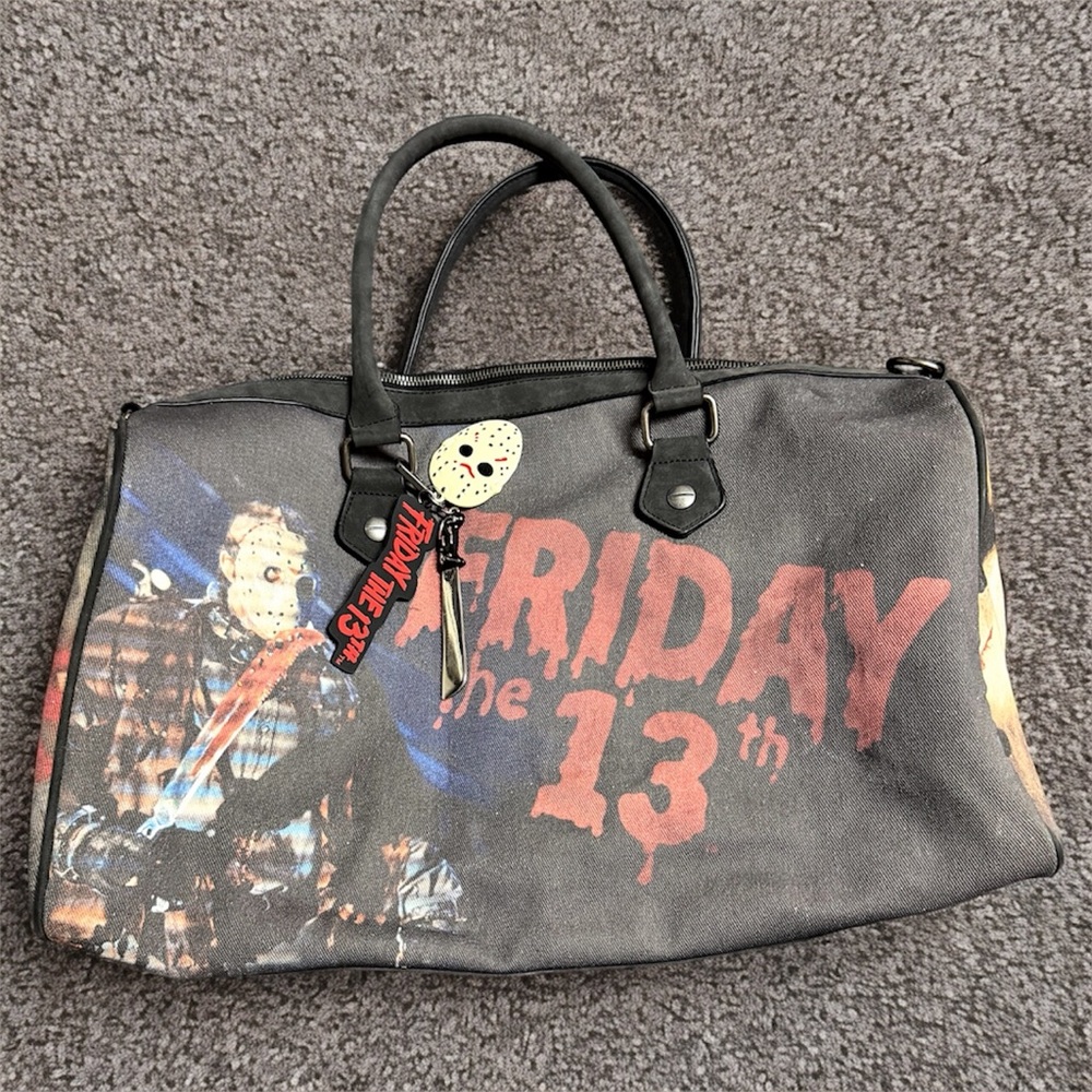 Friday the 13th Graphic Duffel Weekender Bag